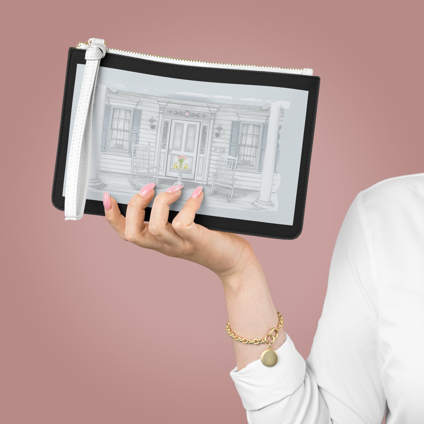 Precious Clutch 9x6 – has a strap and can hold a cell phone too