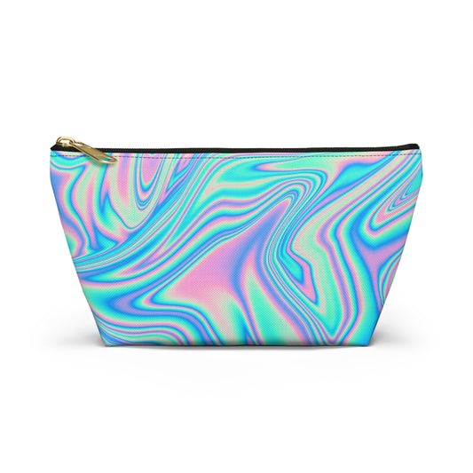 Holographic Accessory Pouch w T-bottom