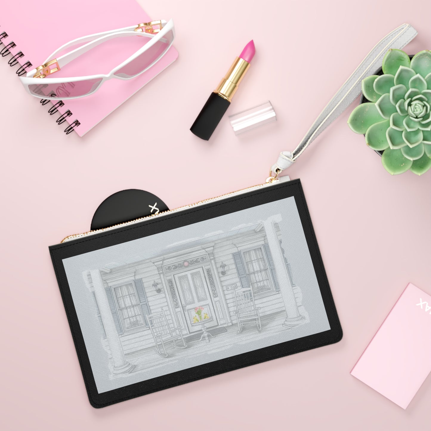 Precious Clutch 9x6 – has a strap and can hold a cell phone too