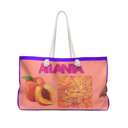PBP Georgia Peach Map Tote