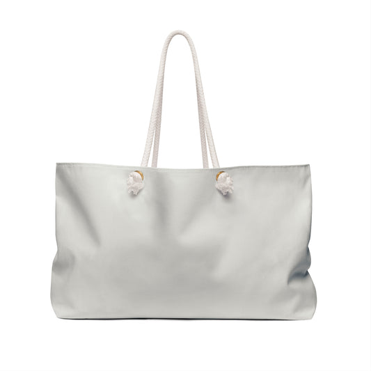 PBP Taupe and White Stripe Tote
