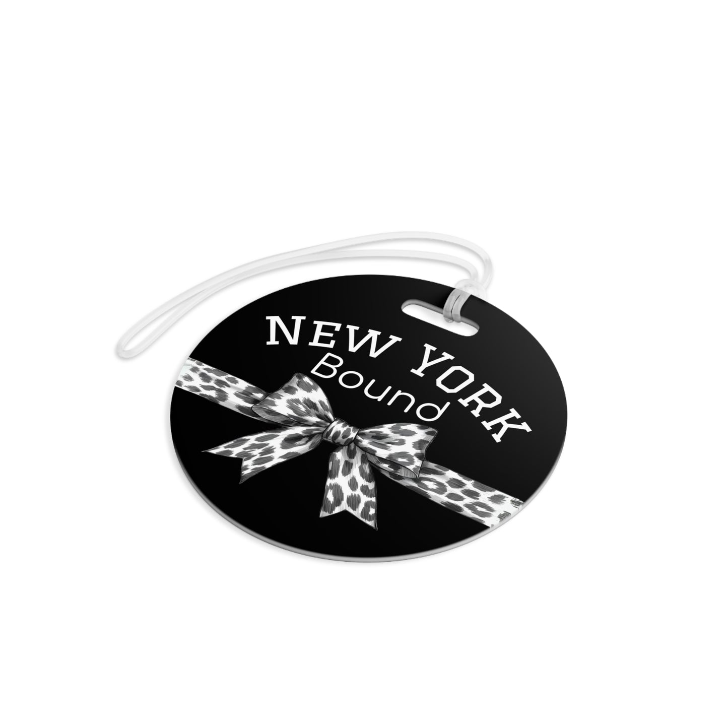 Precious New York Bound Personalized Tag for Precious Tote