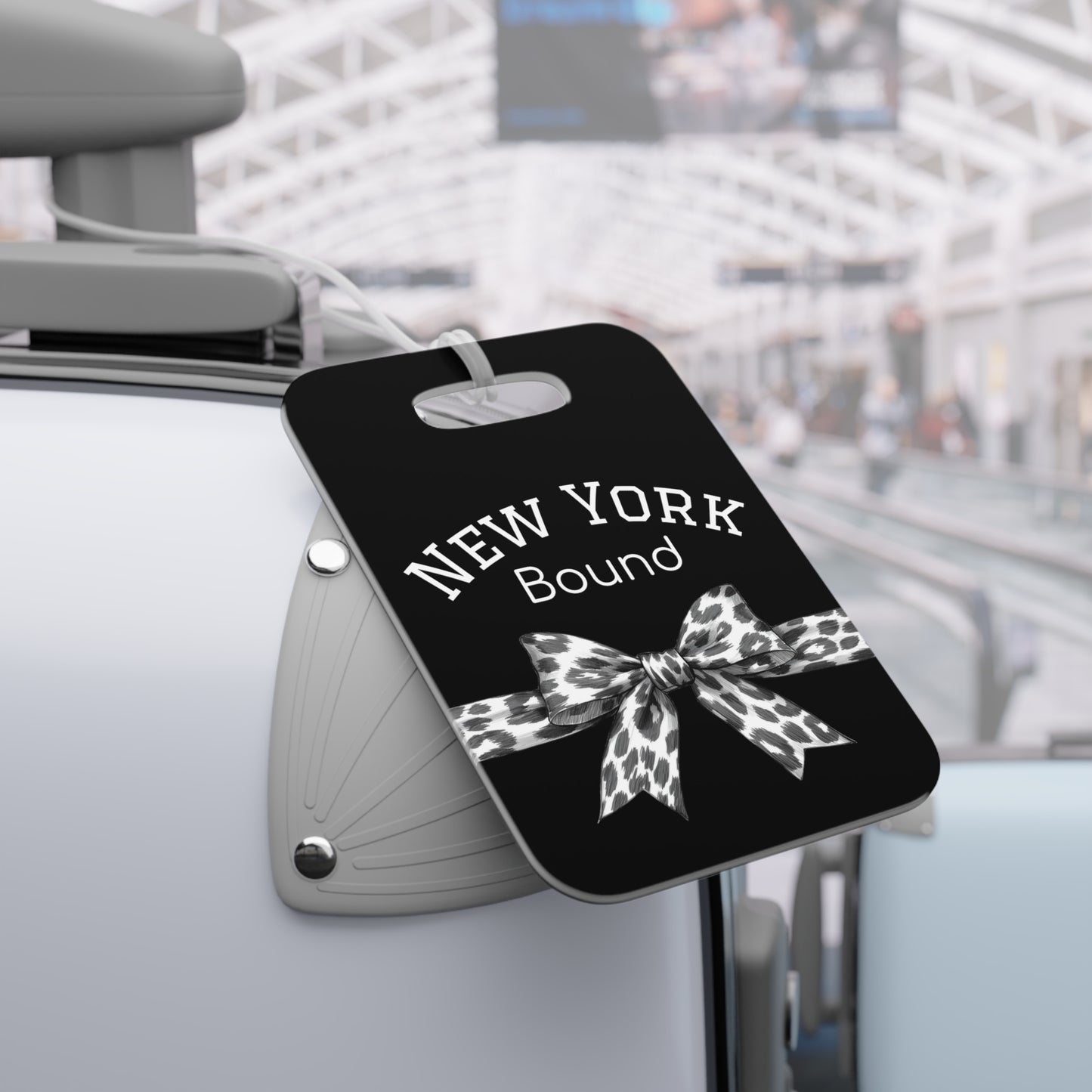 Precious New York Bound Personalized Tag for Precious Tote