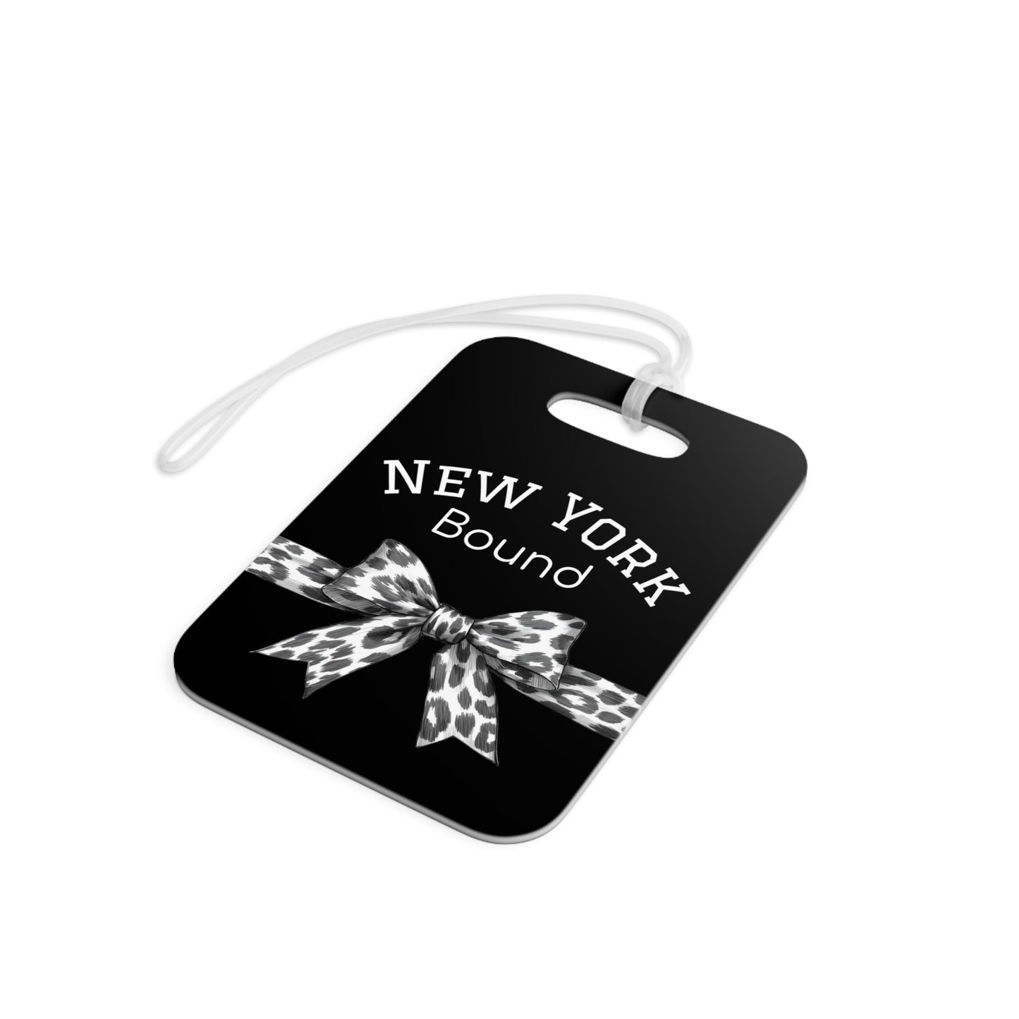 Precious New York Bound Personalized Tag for Precious Tote