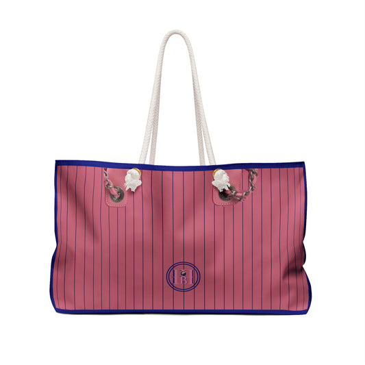 PBP "Palm Beach Pink/Blue" Tote