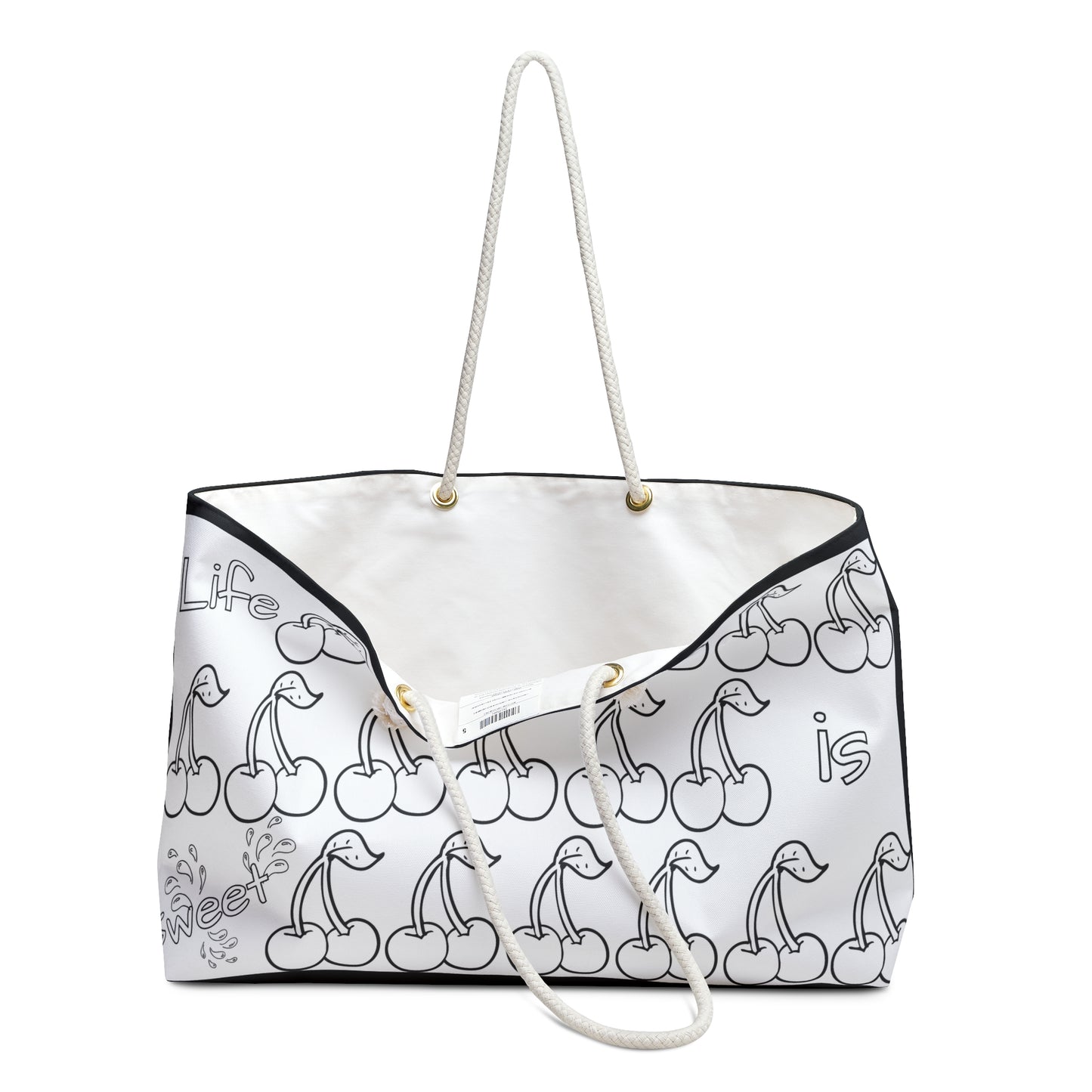 PBP COLOR ME!!! Bowl of Cherries Tote