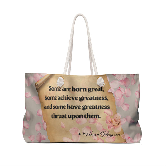 PBP W. Shakespeare Quote Tote