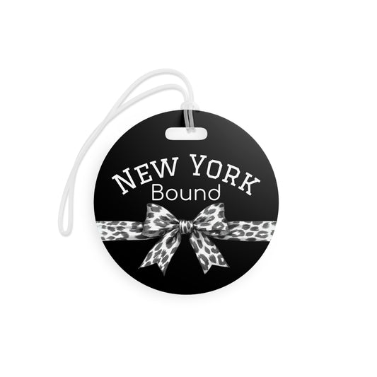 Precious New York Bound Personalized Tag for Precious Tote