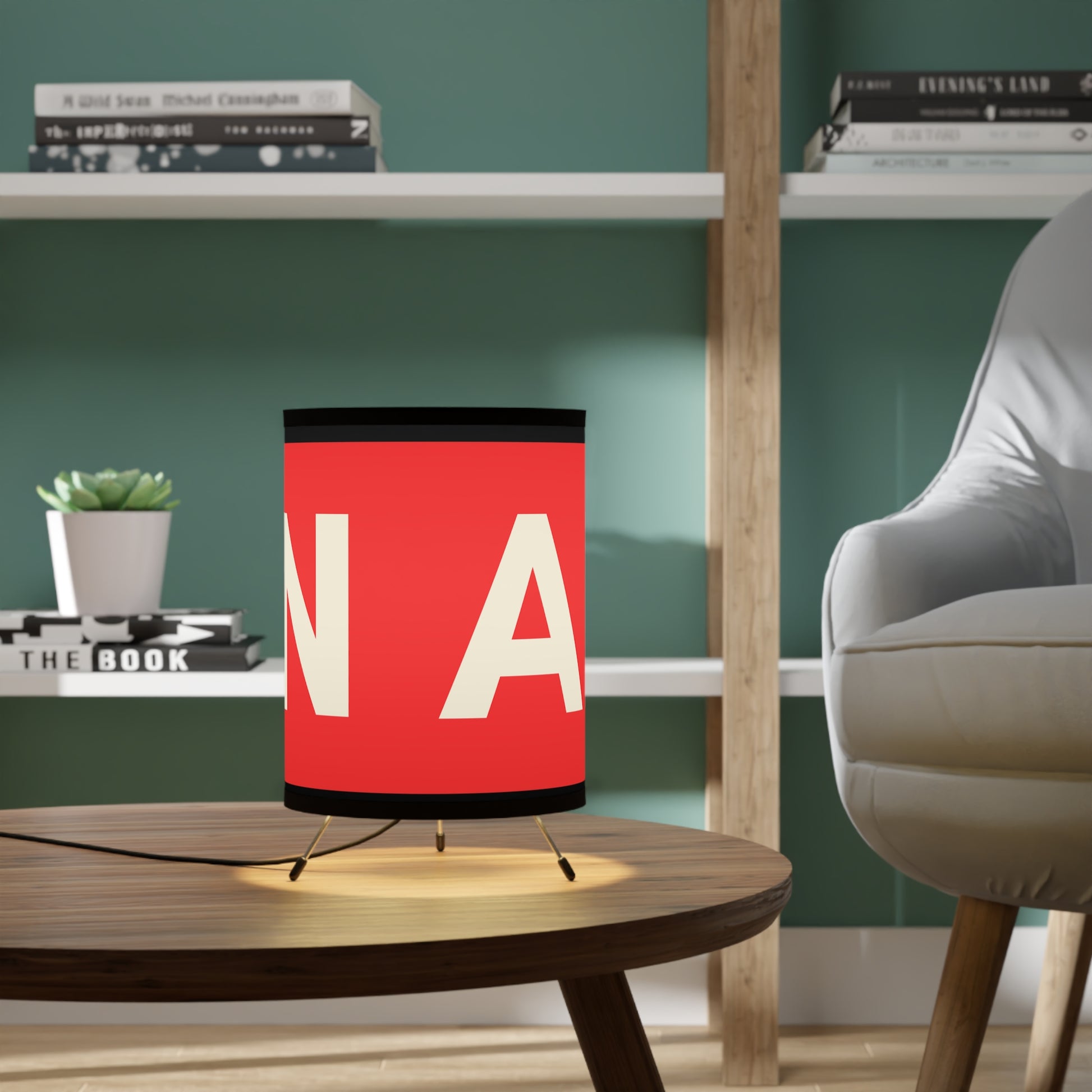 ON AIR! Modern Tripod Lamp with High-Res Printed Shade, Floor Lamp for Living Room, Stylish Decor for Home, Gifts for Housewarming, Minimalist [...]