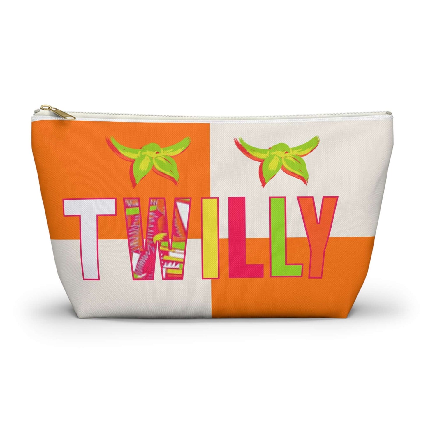 Twilly Away Make-Up Pouch w T-bottom