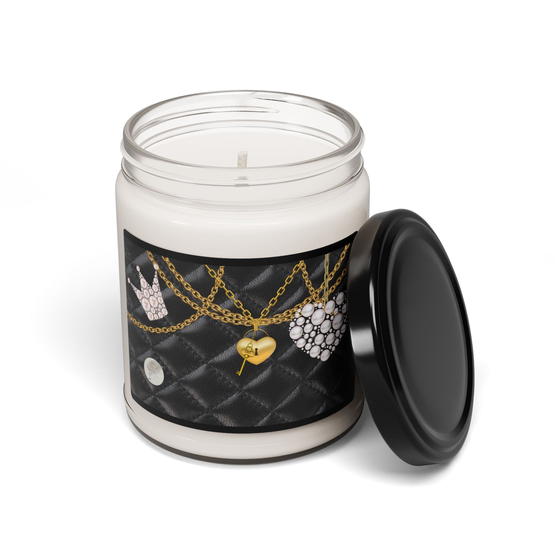 Chanel Inspired Scented Soy Candle, White sage and Lavender