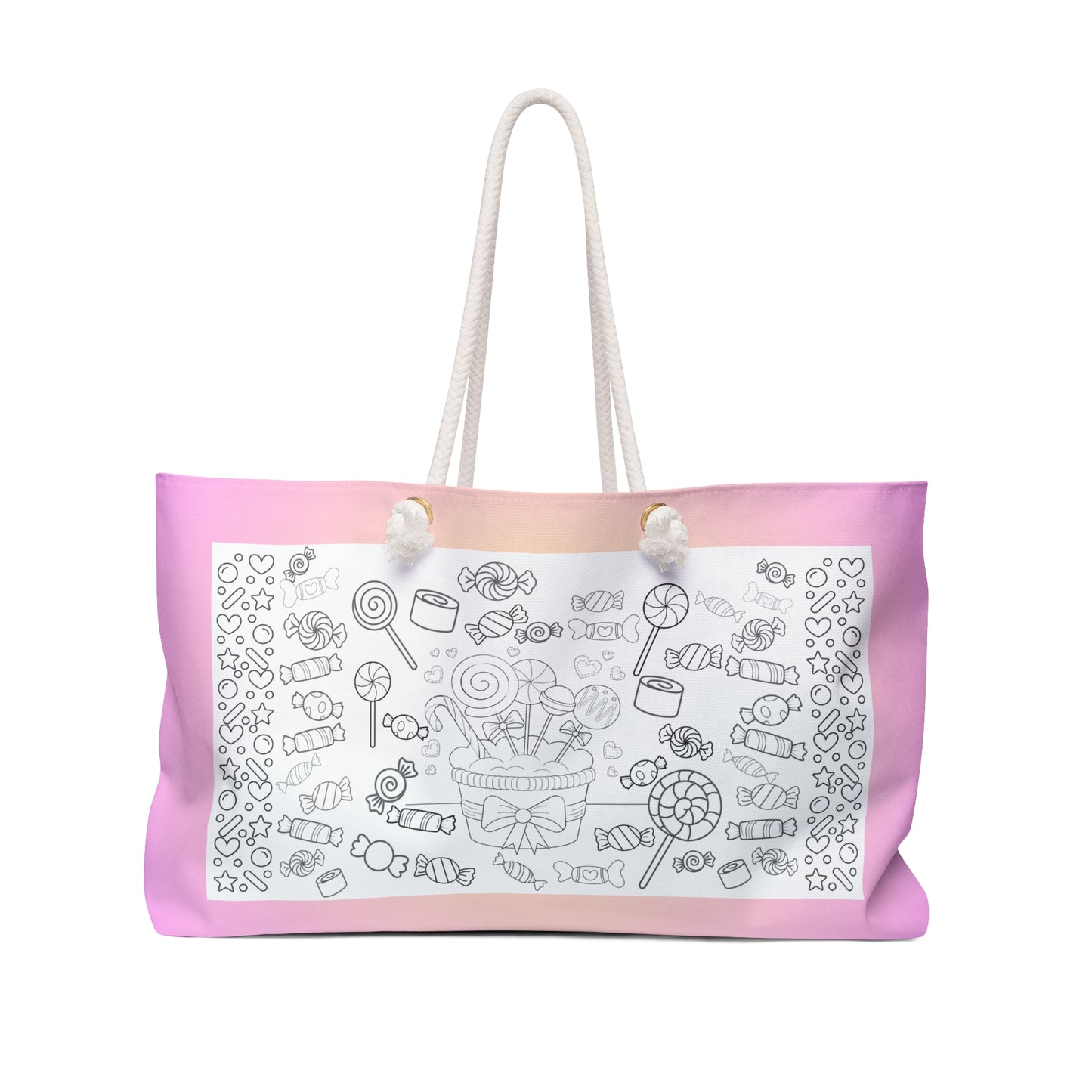 PBP "COLOR ME - Candy, Candy, Candy" Tote