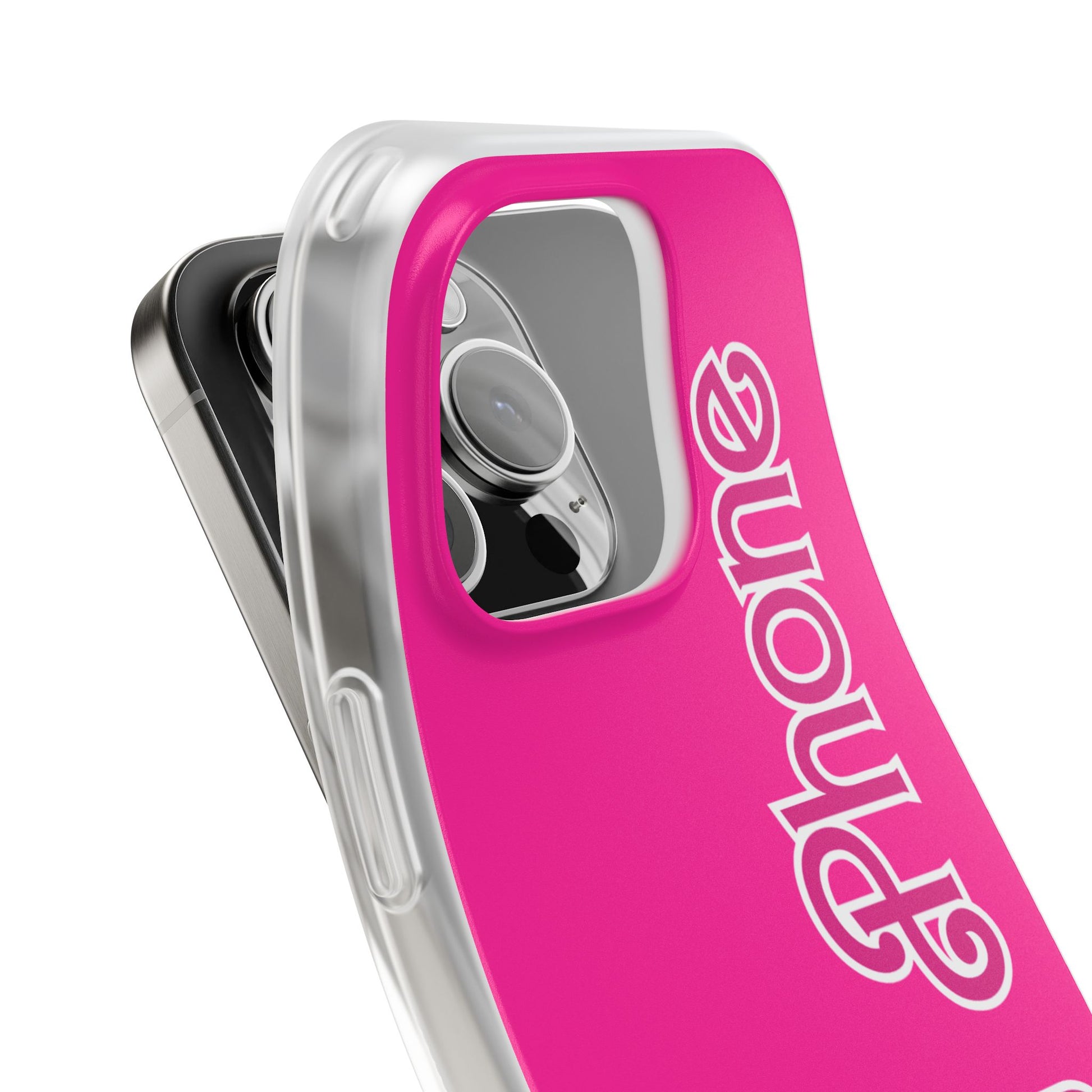 PINK INSPIRED PHONE CASE I-PHONE 14-16