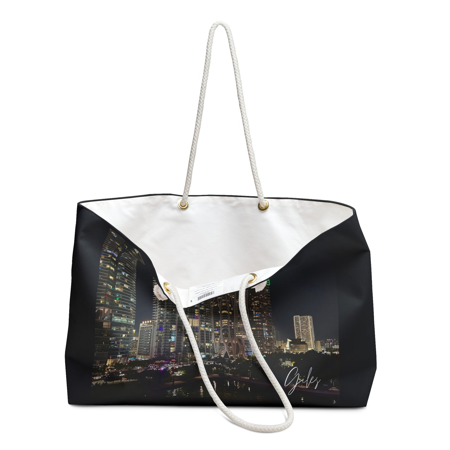 PBP "Miami At Night- Inspired by Giles" Tote