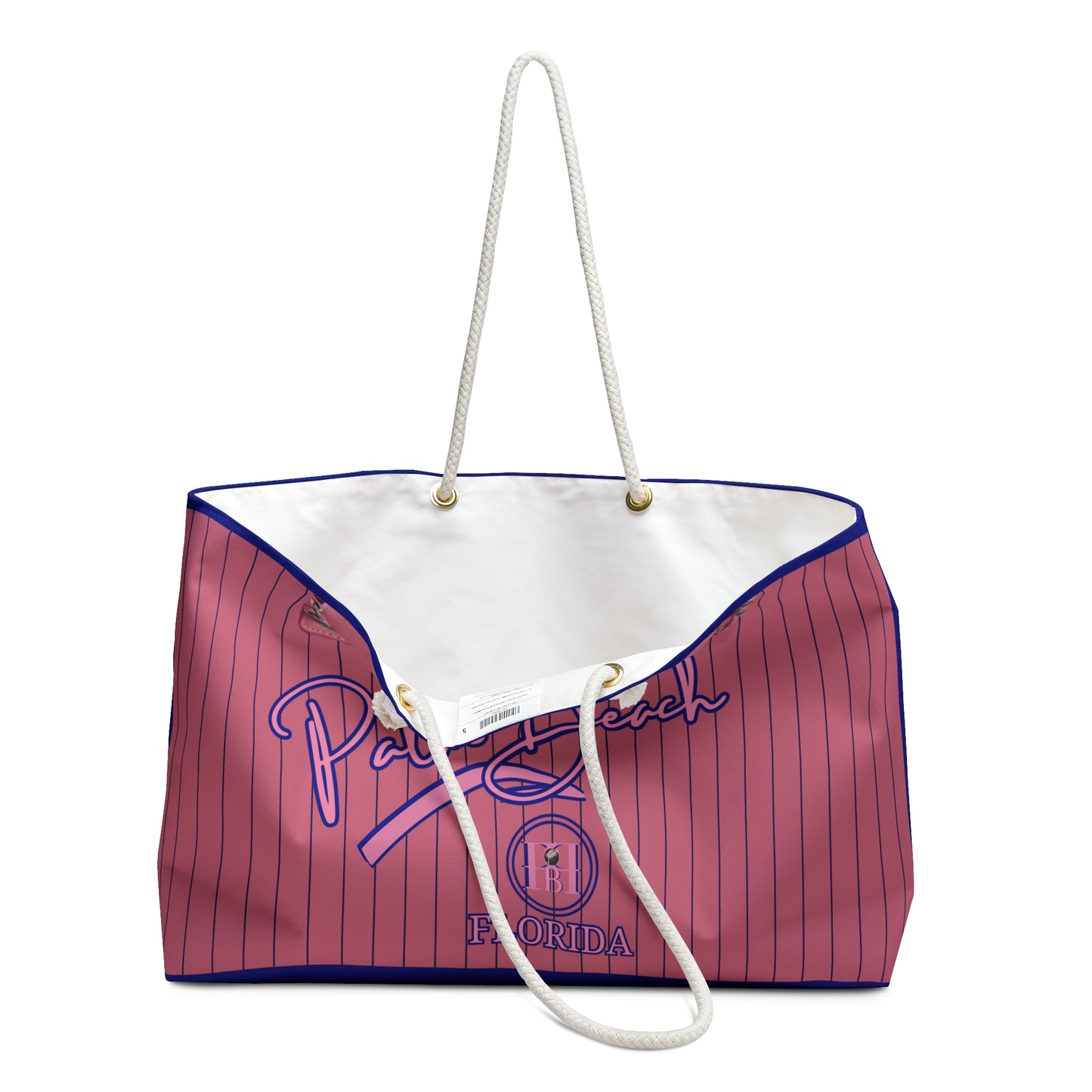 PBP "Palm Beach Pink/Blue" Tote