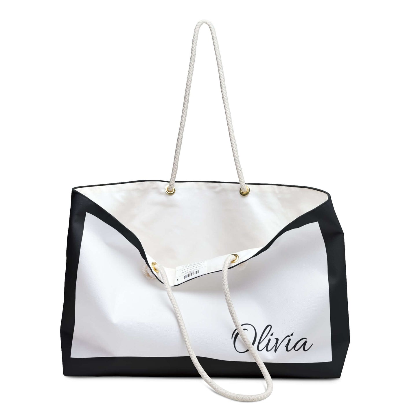 Personalized PBP Tote Bag, Custom Travel Tote, Beach Bag, Gym Bag, Gift for Her, Weekend Getaway Essentials