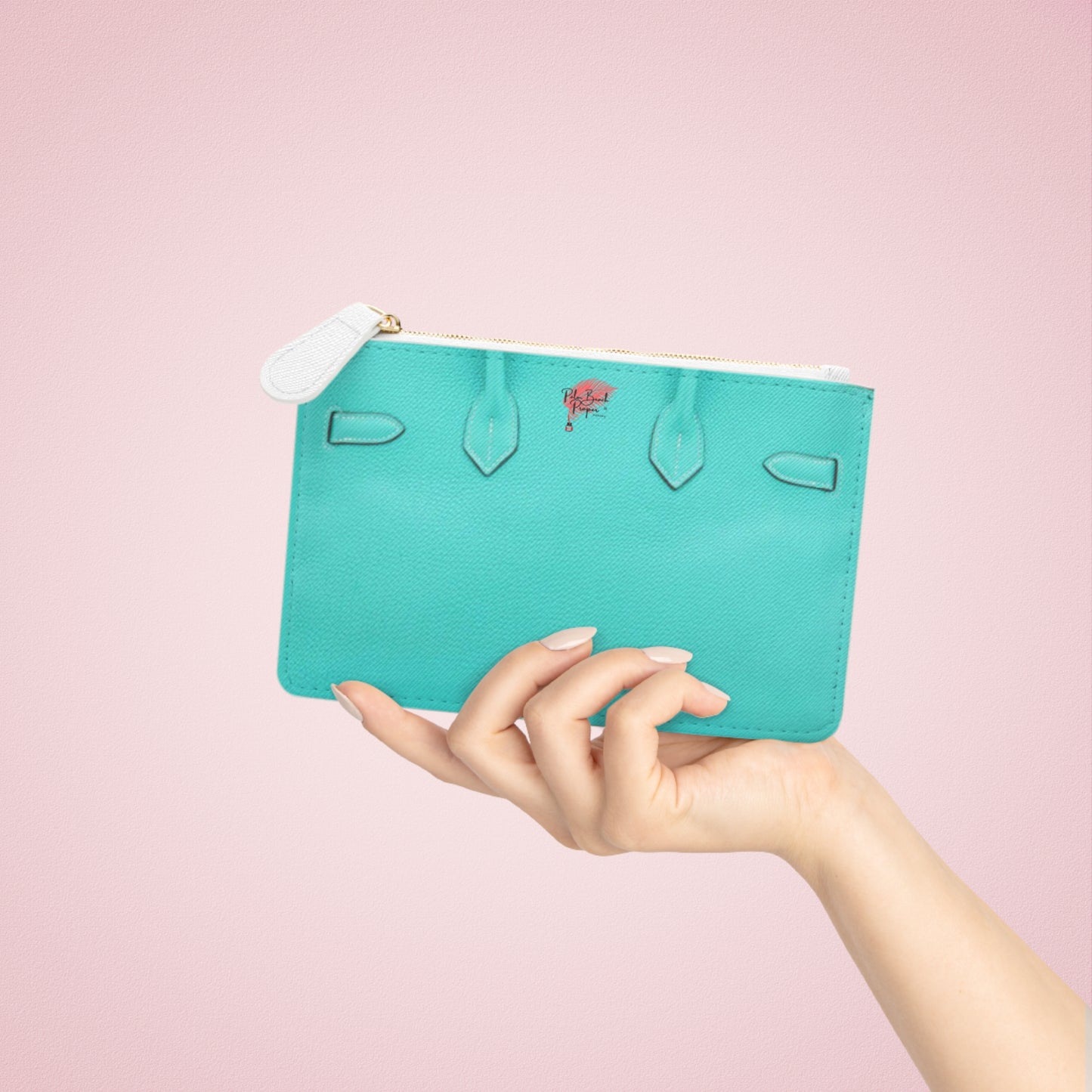 Aqua inspired Mini Clutch Bag