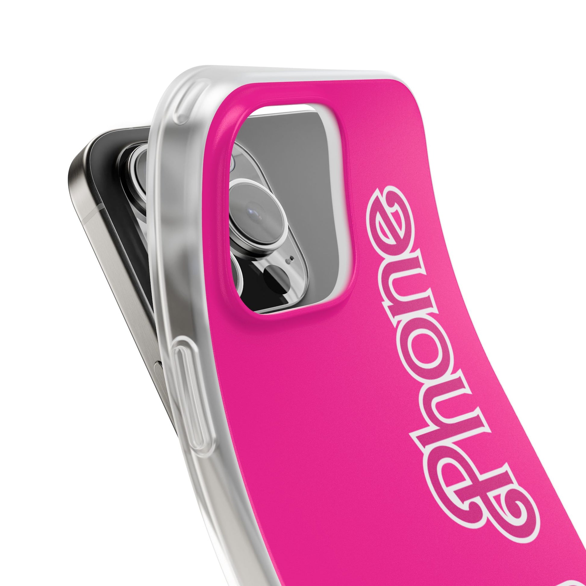 PINK INSPIRED PHONE CASE I-PHONE 14-16