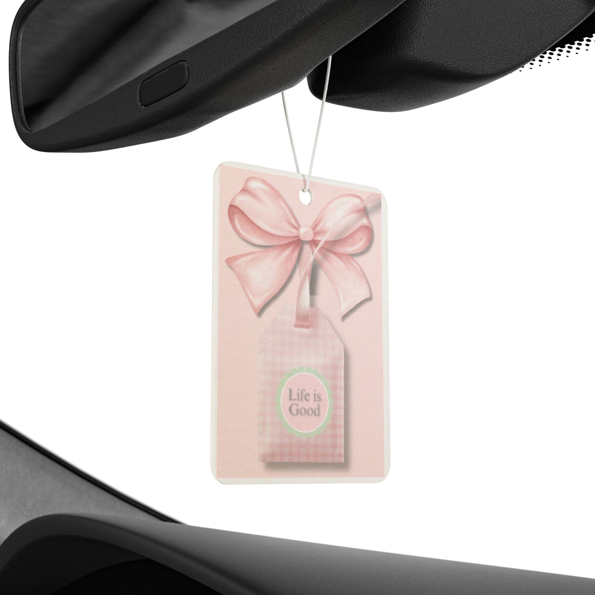 Cottage Cozy Car Air Freshener with 'Life is Good' Design - Great for Gifts, Home Decor, Travel, Relaxation, Car Accessories