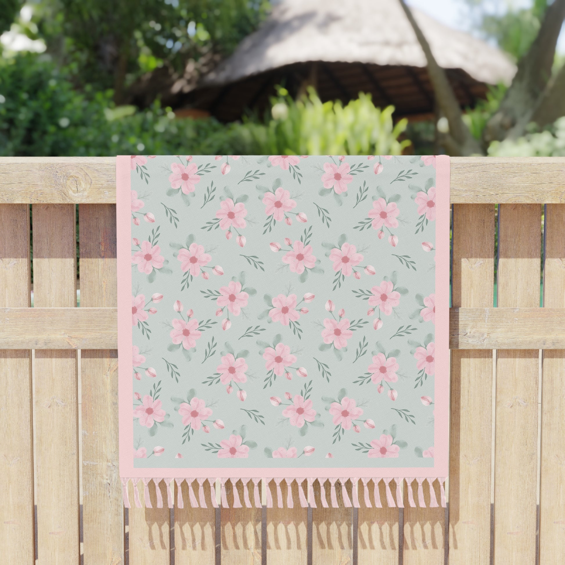 Cottage Cozy Boho Blanket for your car