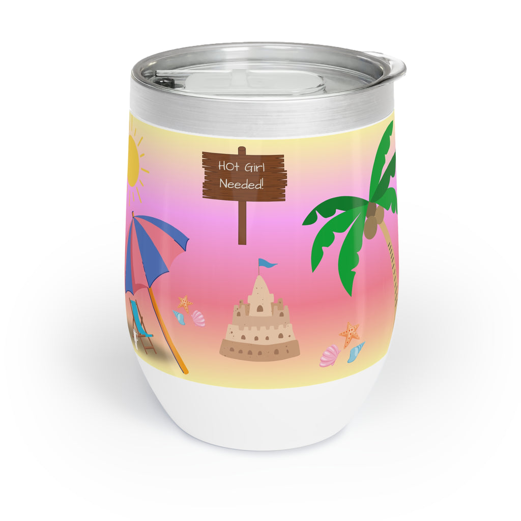 HOT GIRL SUMMER Chill Wine Tumbler