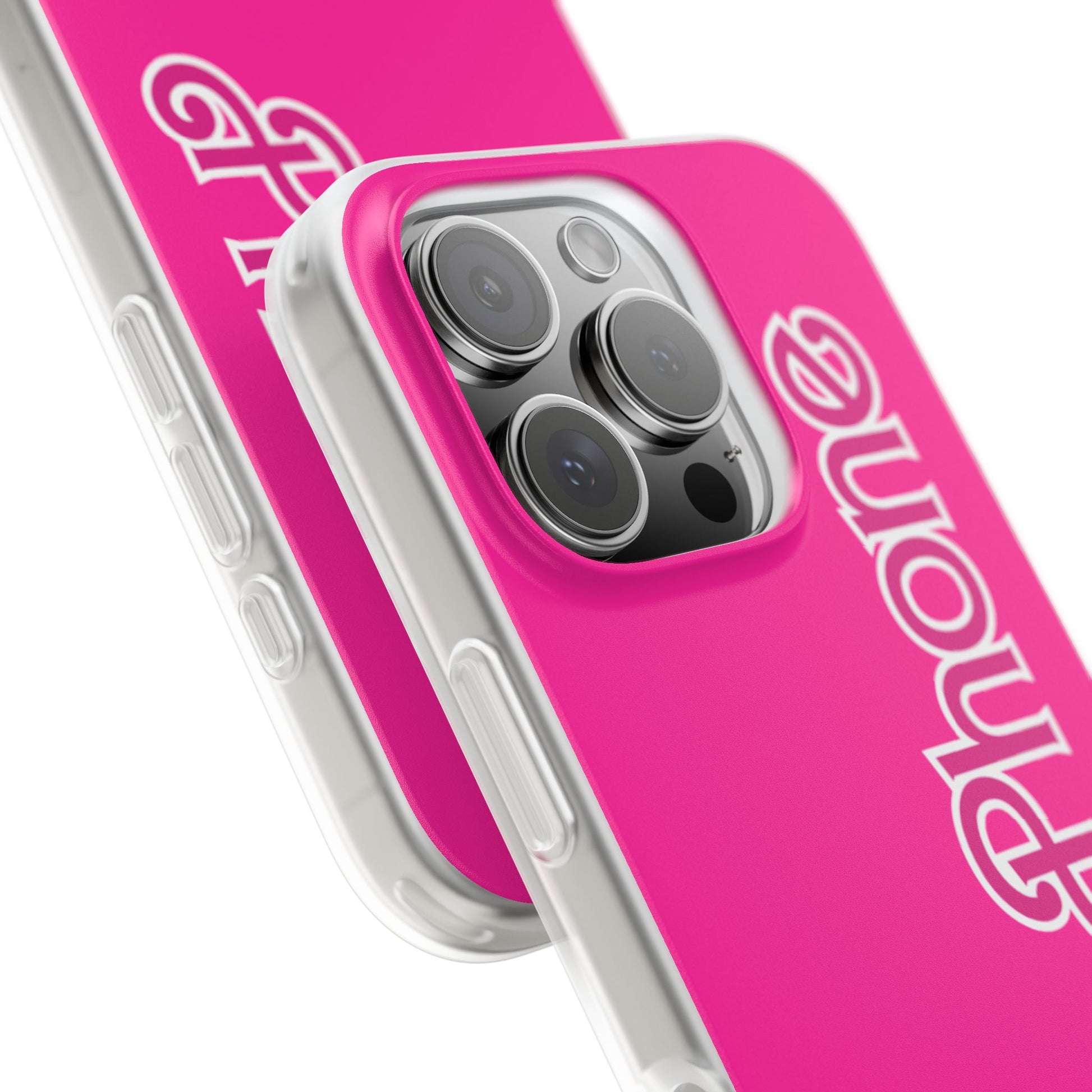 PINK INSPIRED PHONE CASE I-PHONE 14-16