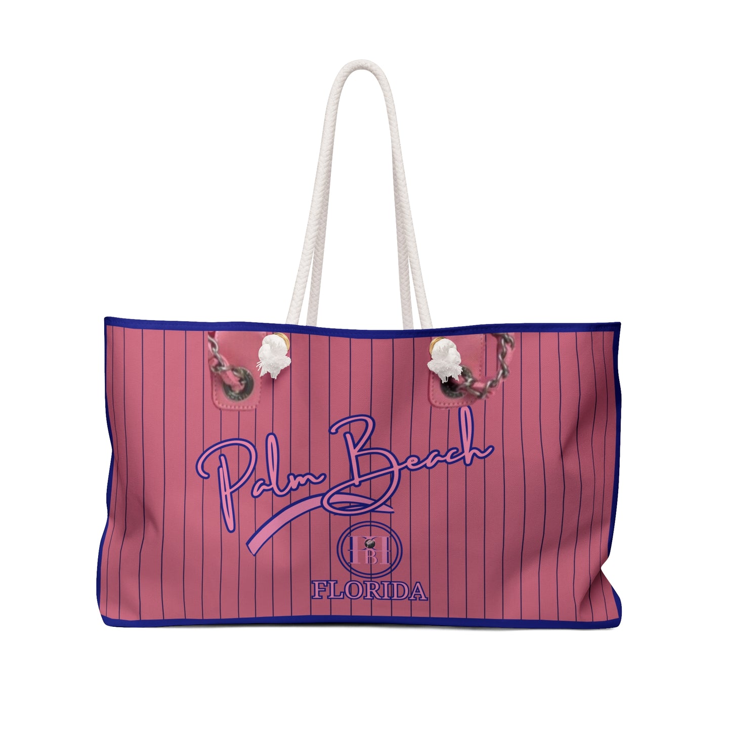 PBP "Palm Beach Pink/Blue" Tote