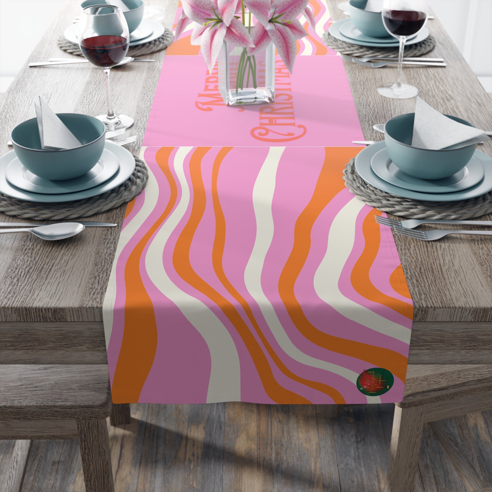 That 70's PUCCI Christmas Table Runner