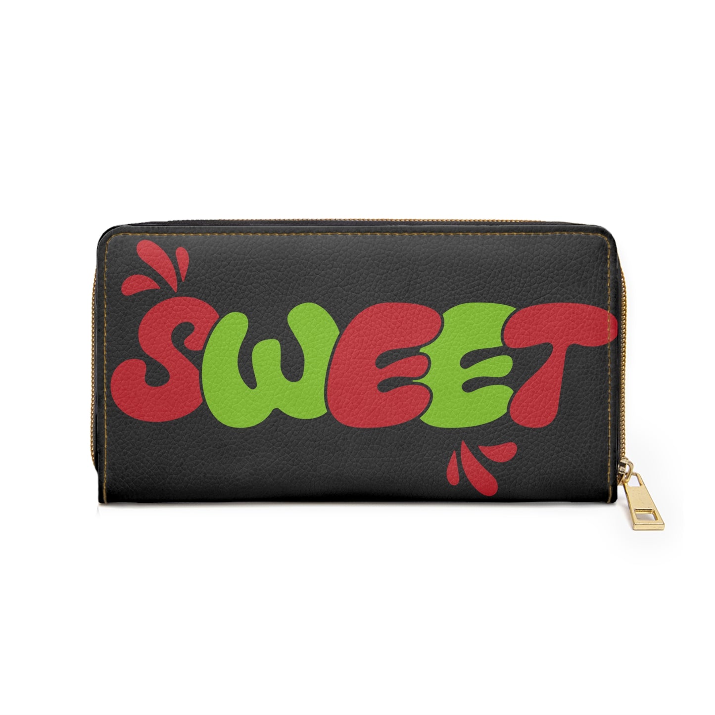 Charming Cherry Zipper Wallet | Sweet Design Accessory, Cute Gift, Stylish Organizer, Floral Wallet, Fun Everyday Use