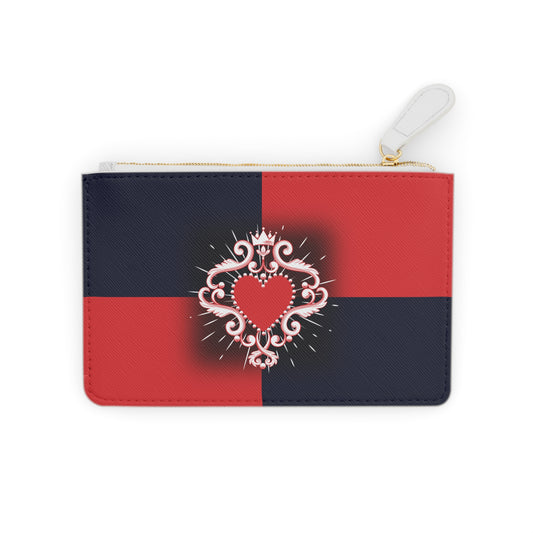Ace in your pocket! Mini Clutch Bag Queen of Hearts