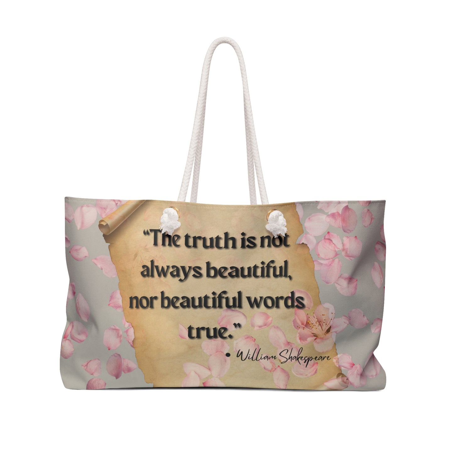 PBP W. Shakespeare Quote Tote