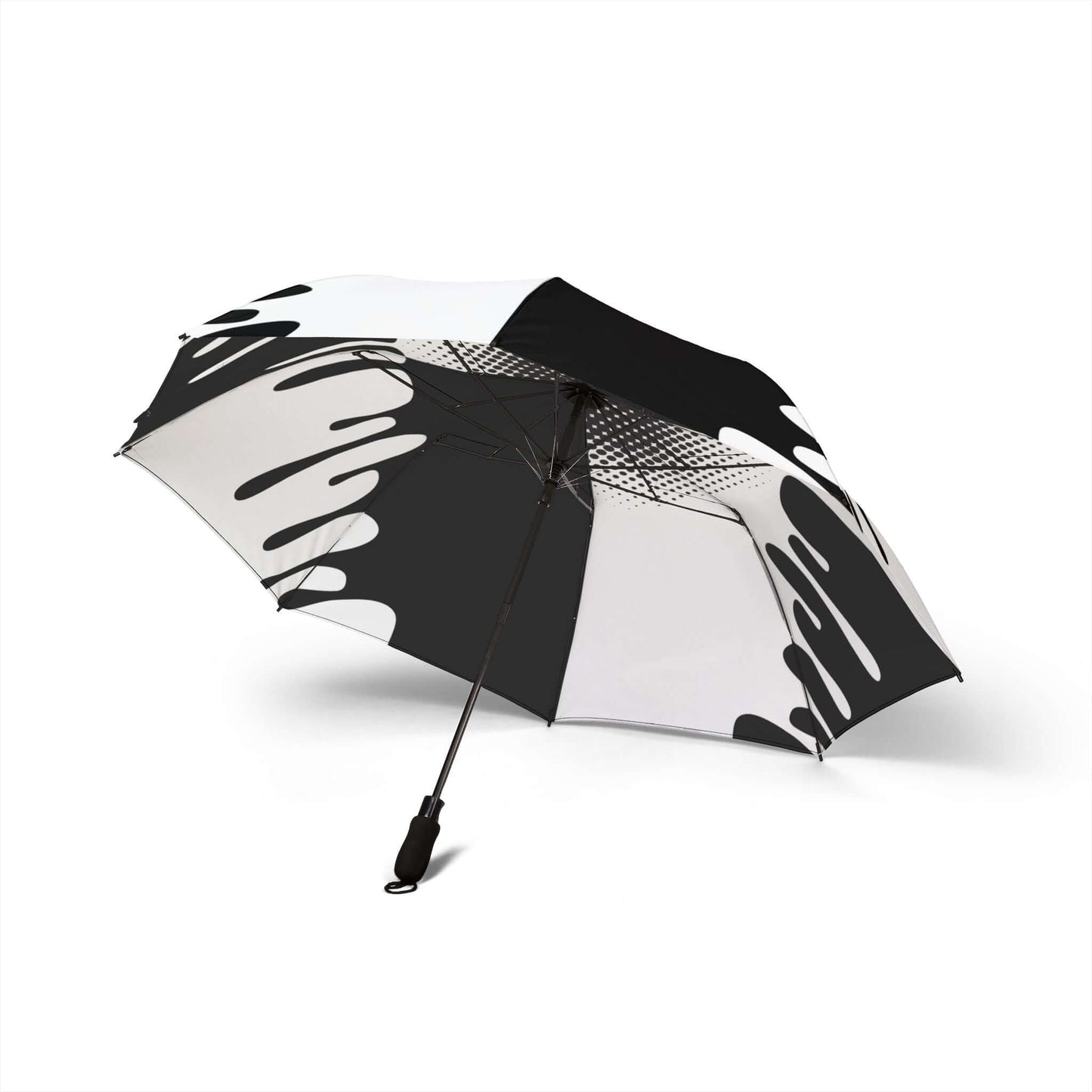 Chic Drip Umbrella - Stylish Foldable Umbrella for Rainy Days, Black and White Design, Gift for Her, Trendy Accessory, Everyday Use, [...]
