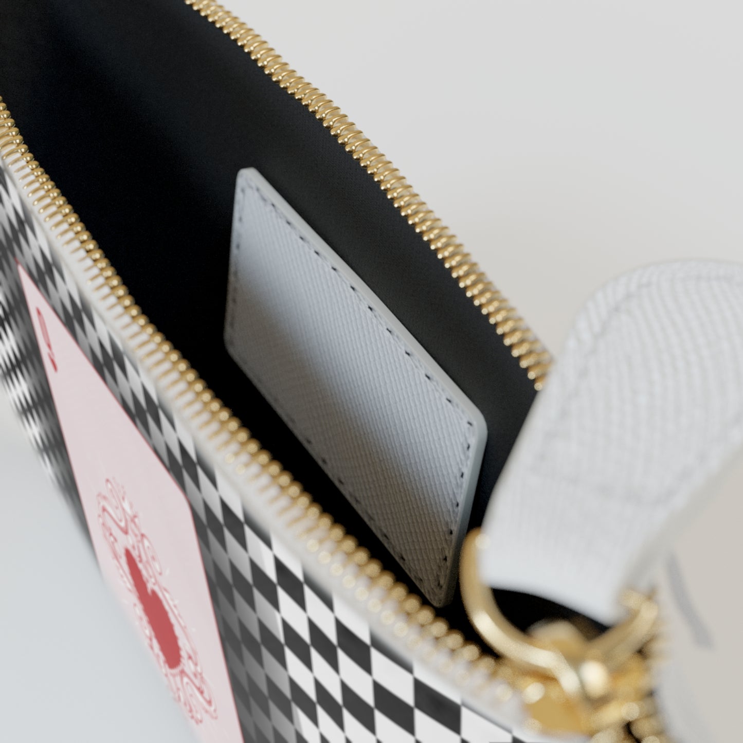 Ace in your pocket! Mini Clutch Bag Queen of Hearts