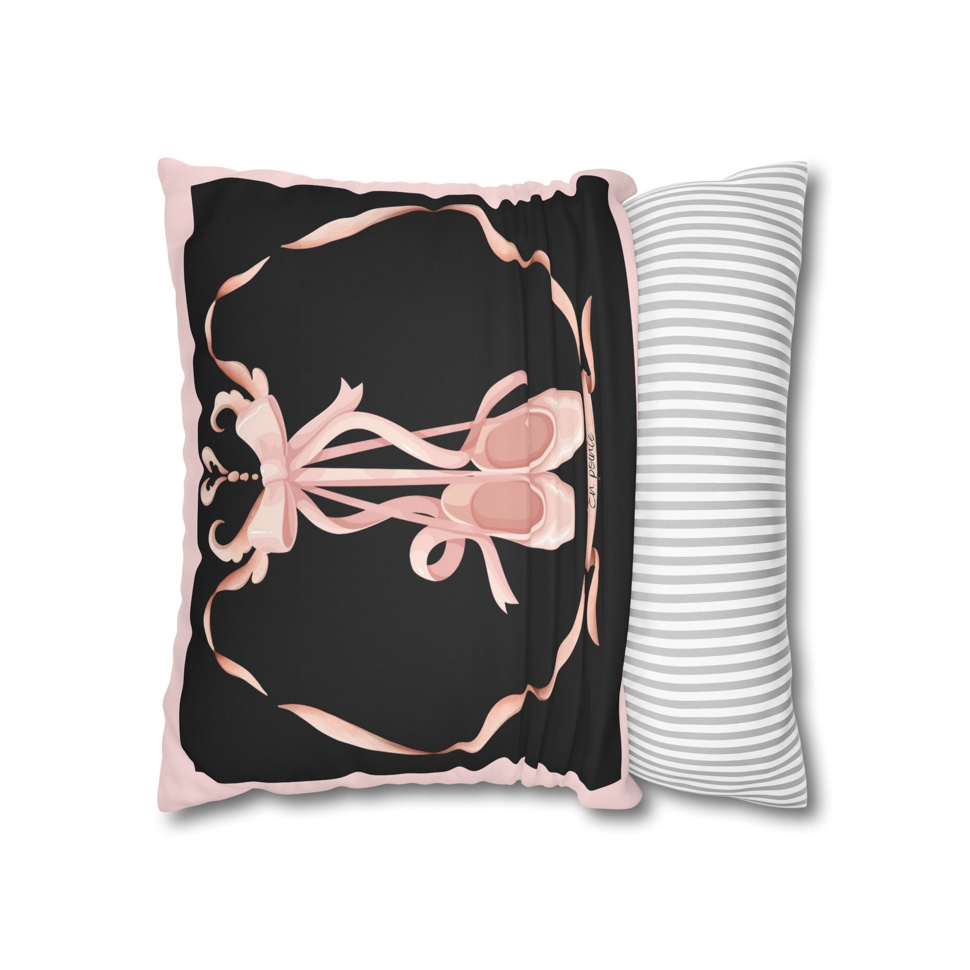 Ballerina/Fierce Suede Square Pillow Case Double sided