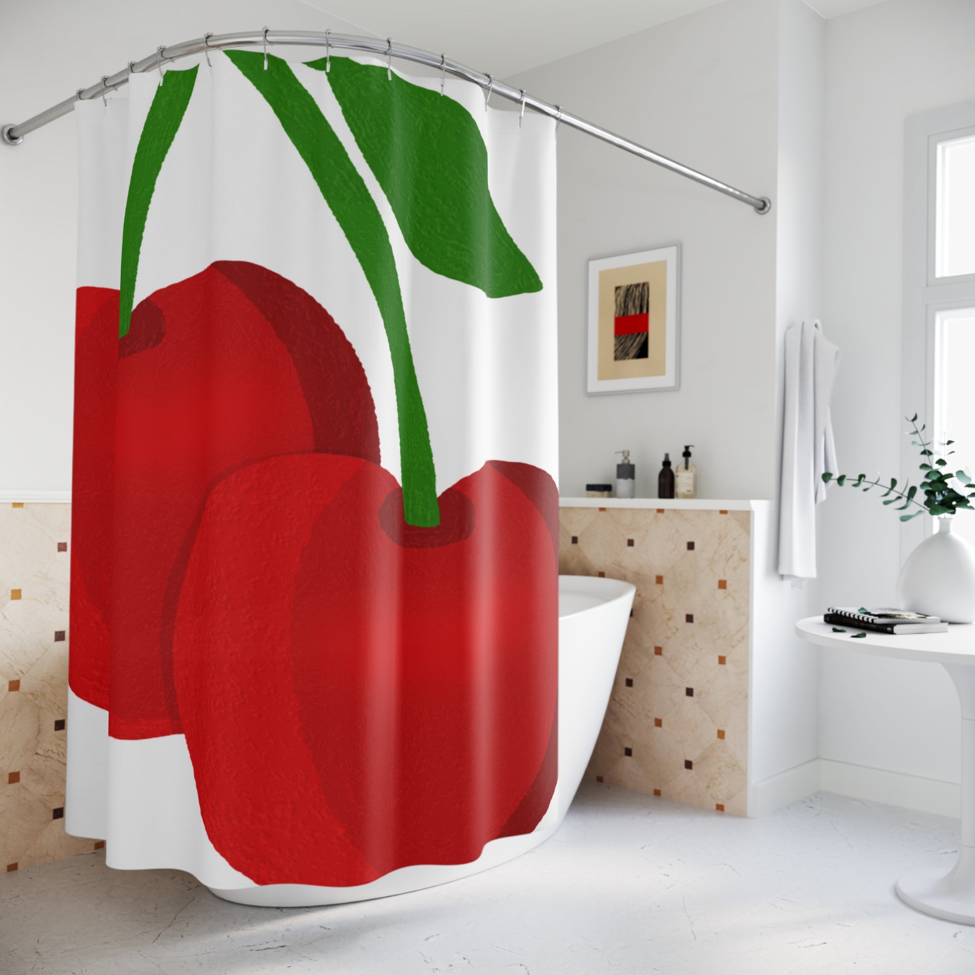 CHERRY Shower Curtains