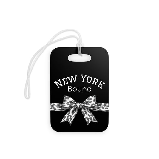 Precious New York Bound Personalized Tag for Precious Tote
