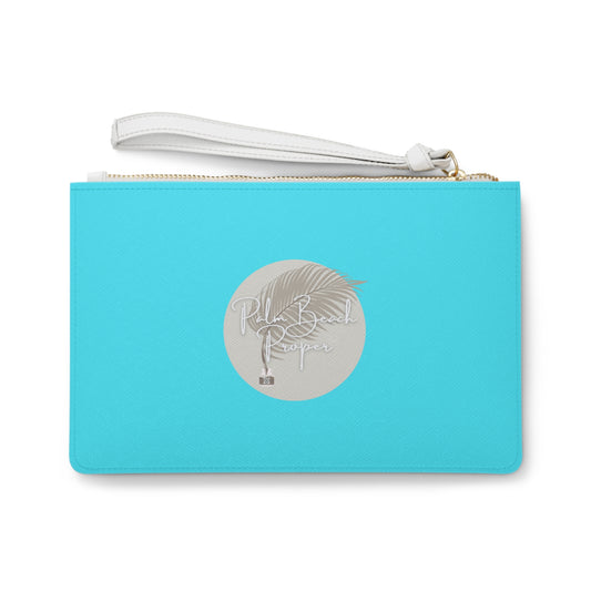 Faux Leather Clutch Bag