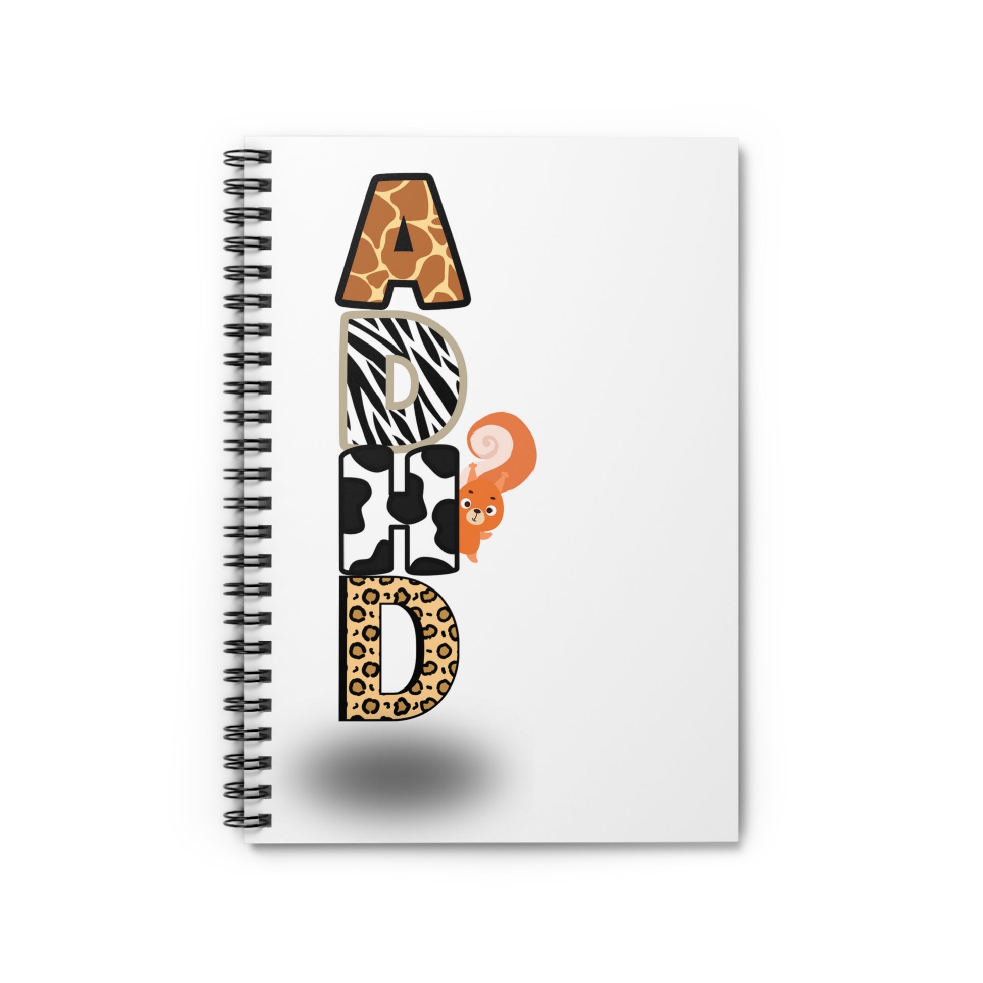 Wild Animal Print Spiral Notebook - Fun & Funky Design for Creative Minds, School, Journaling, Gift Ideas, Animal Lovers, Art Lovers