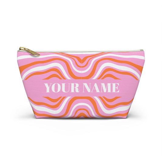 2 sizes make-up pouch to choose from, vibrant pucci print,polyester shape retention