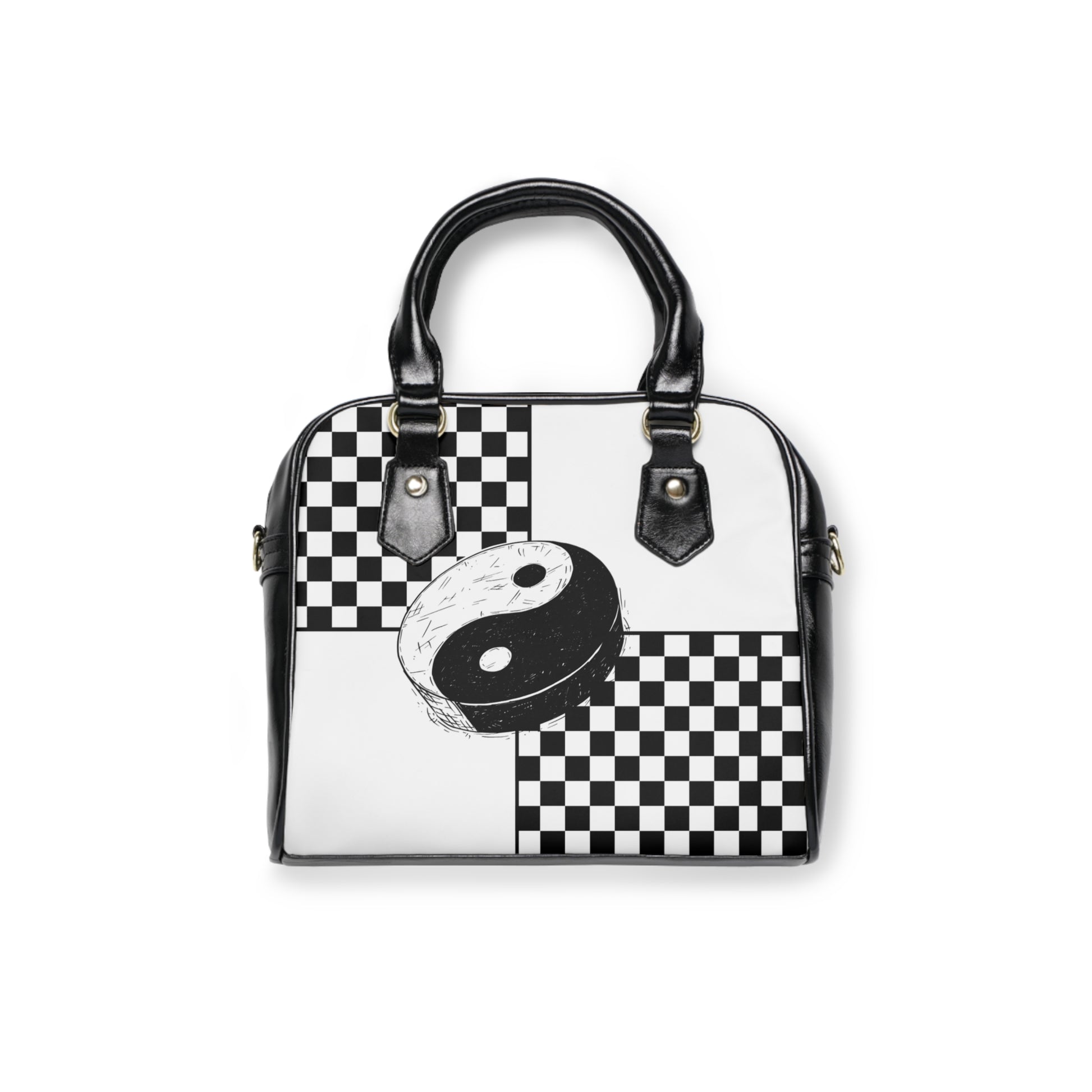 Chechmate $ Chill Chic Shoulder Handbag - Modern Art for Stylish Travel, Vibrant Everyday Use, Perfect Gift for Her, Trendy Accessories