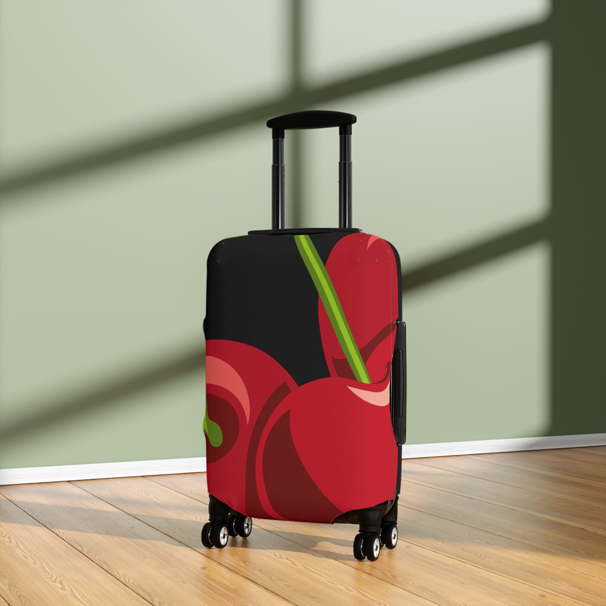 Poppin' Cherry Luggage Cover - Colorful Travel Protector, Stylish Suitcase Wrap, Fun Gift for Travelers, Vacation Essentials, [...]