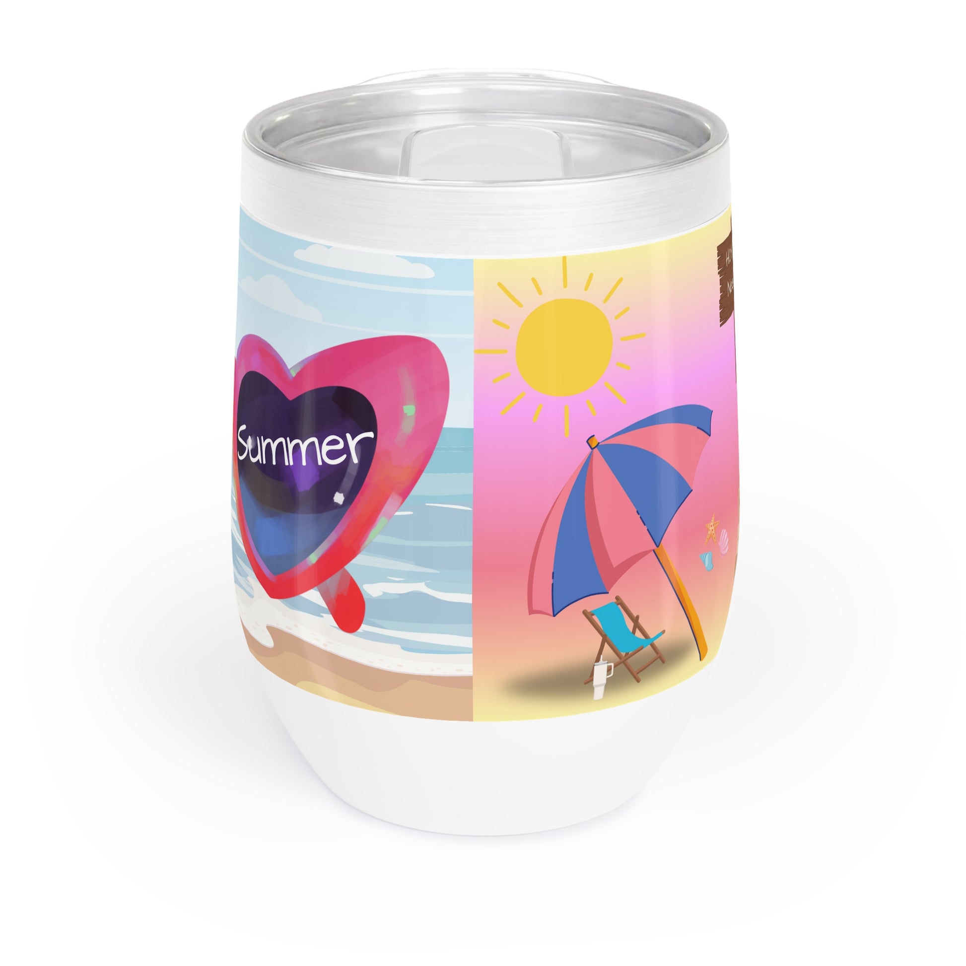 HOT GIRL SUMMER Chill Wine Tumbler