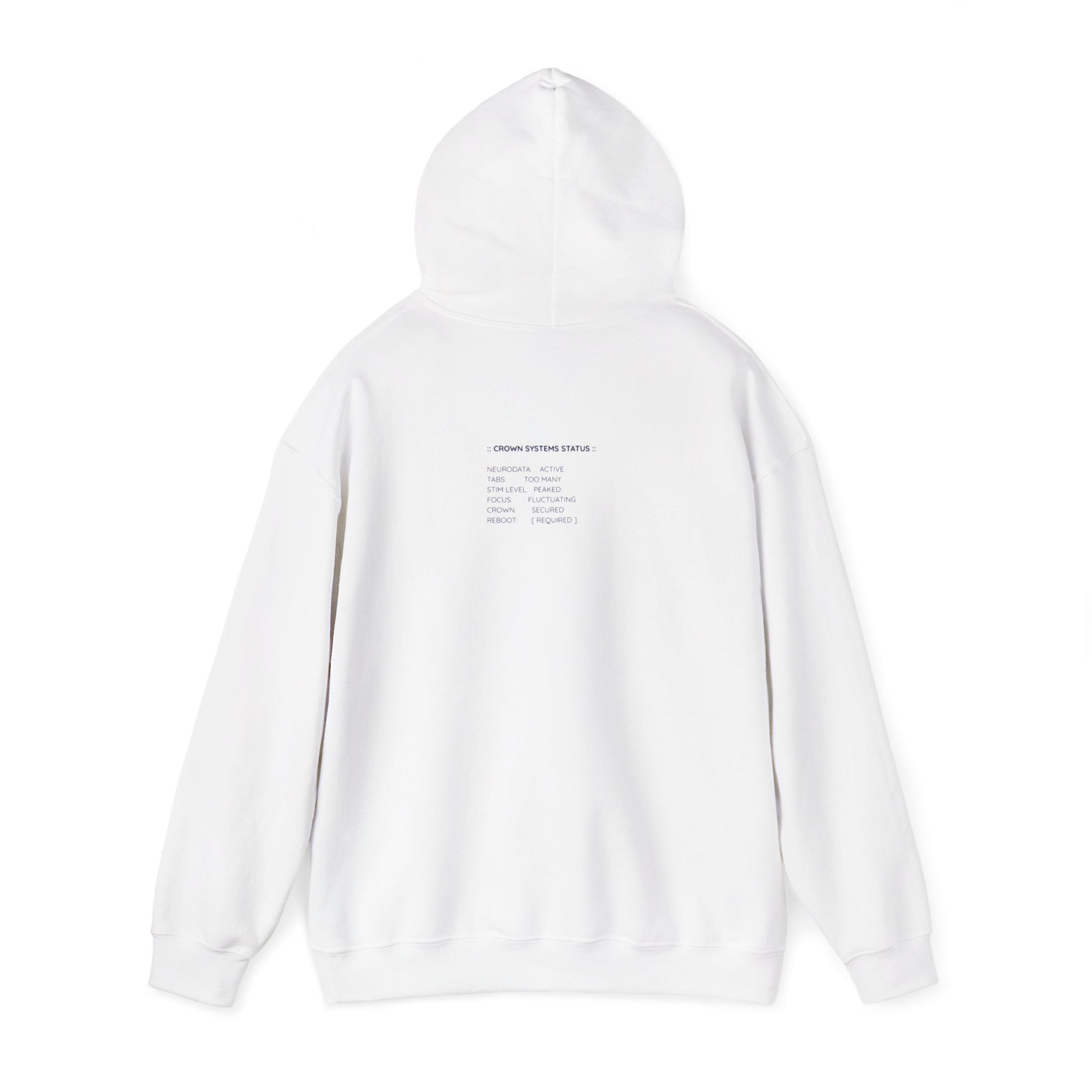 NEURODIVERGENT Queen-Themed Unisex Heavy Blend™ Hooded Sweatshirt | Cozy Streetwear, Perfect Gift, Celebrations, Empowerment, Stylish Comfort