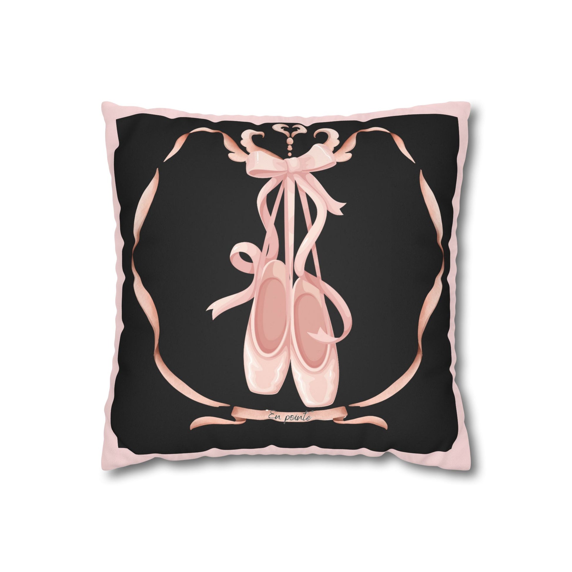 Ballerina/Fierce Suede Square Pillow Case Double sided