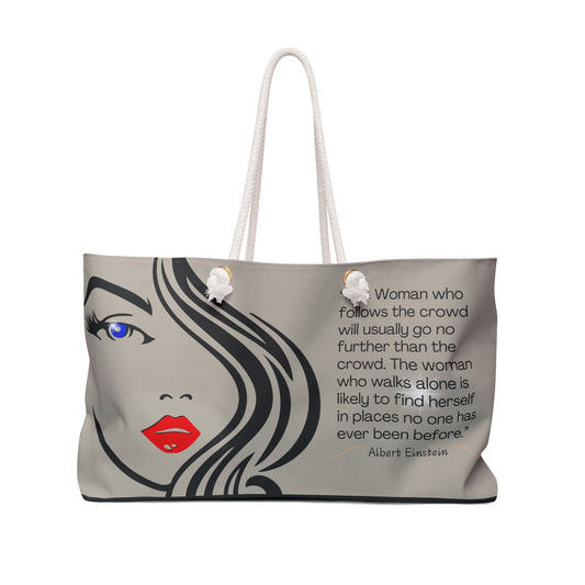 PBP Woman Walks Alone Tote