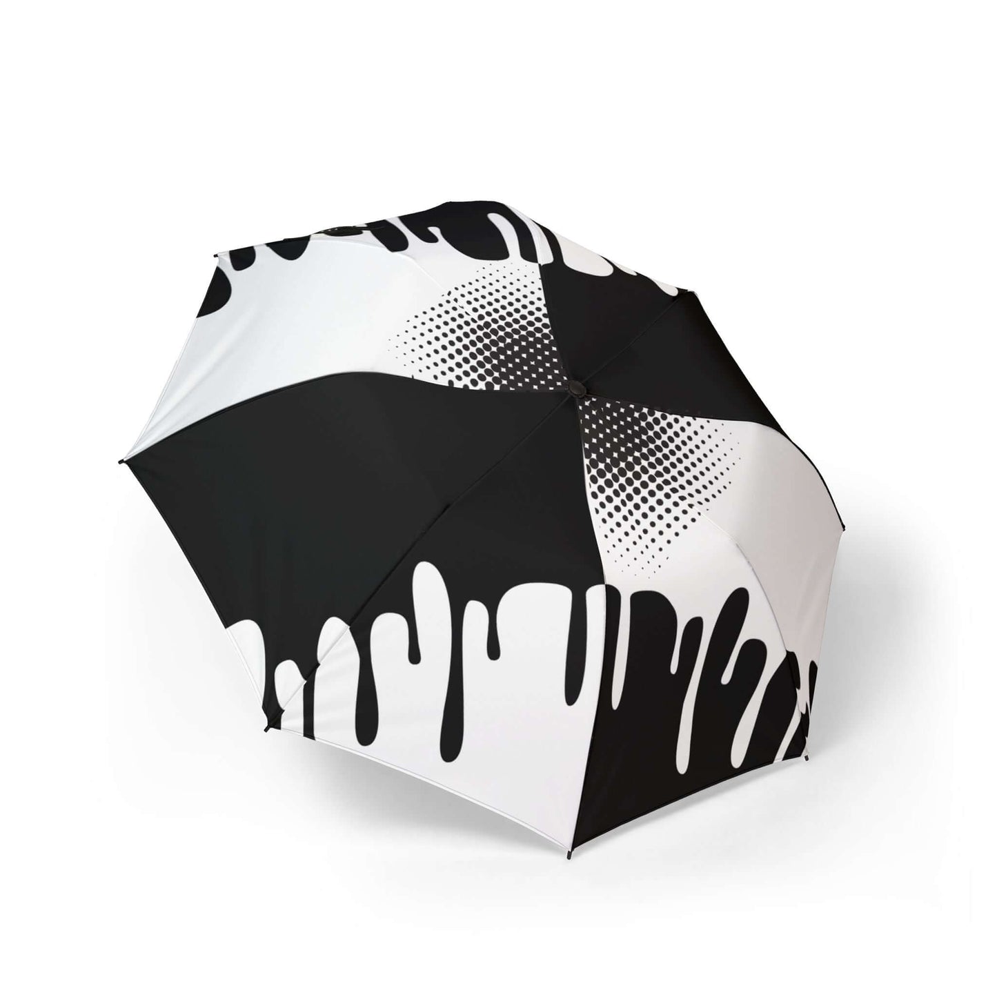 Chic Drip Umbrella - Stylish Foldable Umbrella for Rainy Days, Black and White Design, Gift for Her, Trendy Accessory, Everyday Use, [...]