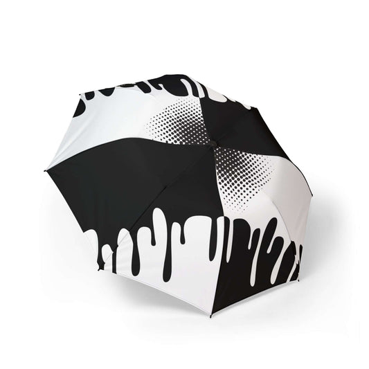 Chic Drip Umbrella - Stylish Foldable Umbrella for Rainy Days, Black and White Design, Gift for Her, Trendy Accessory, Everyday Use, [...]