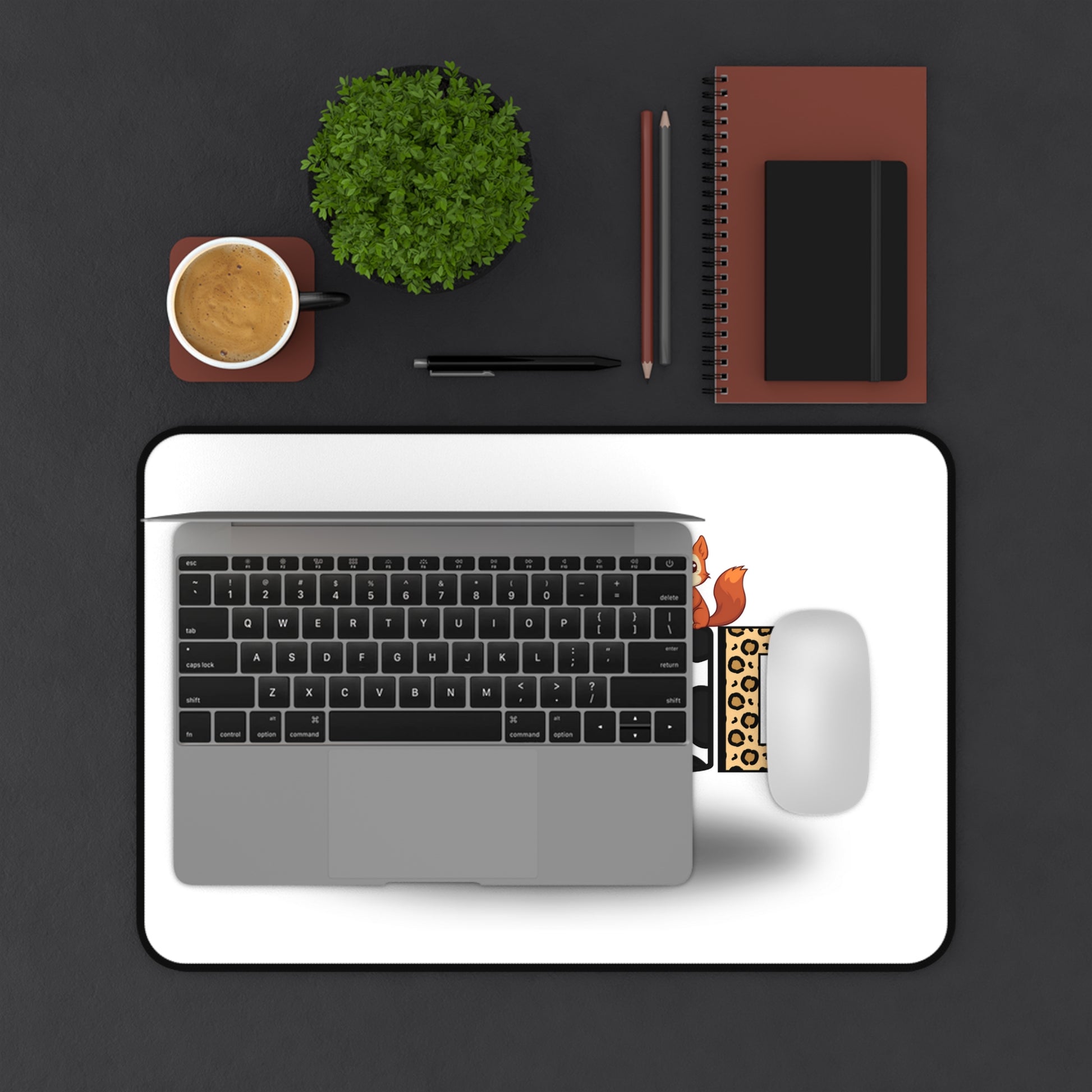 Playful ADHD Desk Mat - Colorful Office Decor, Gift for Students, Home Workspace Organization, Creative Desk Accessory