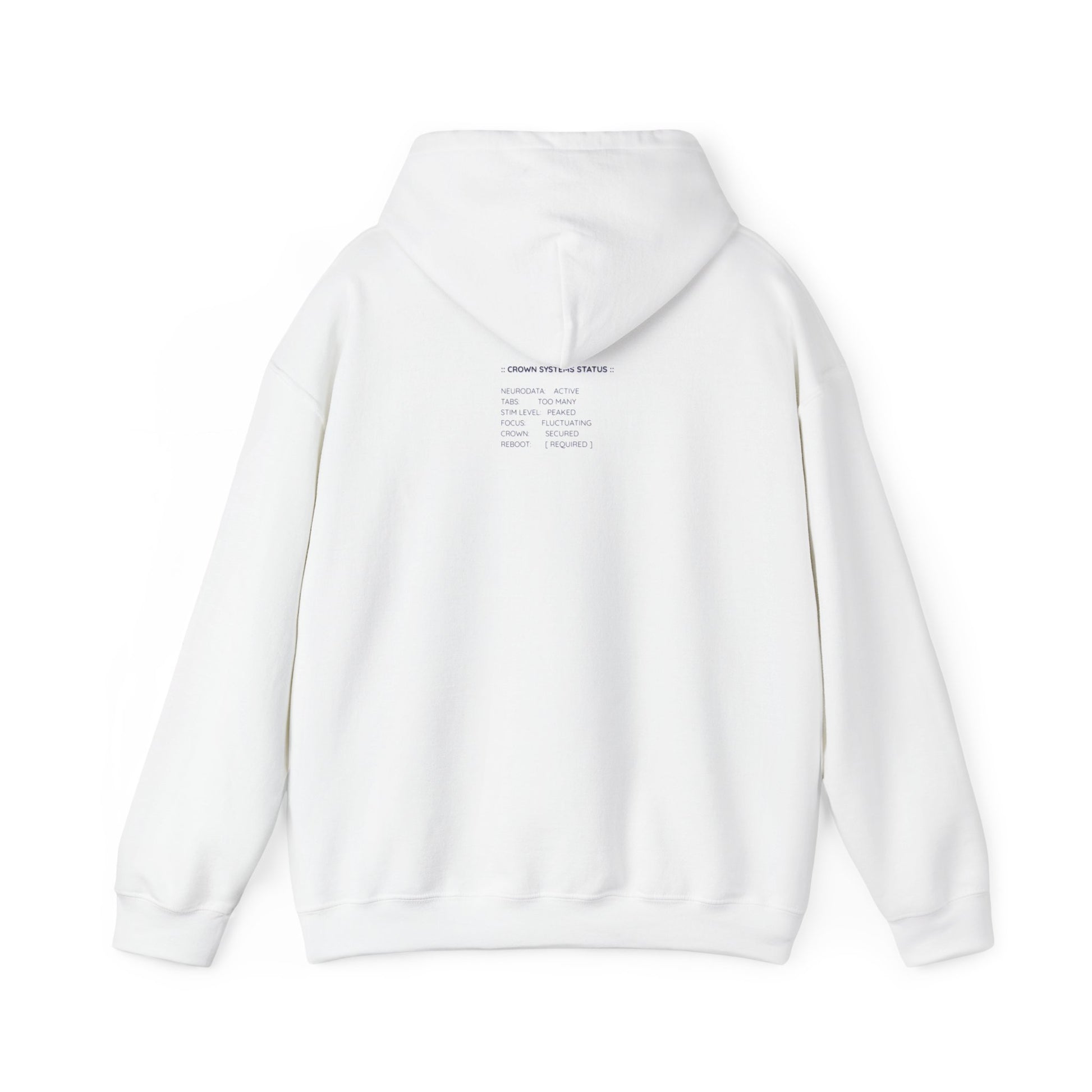 NEURODIVERGENT Queen-Themed Unisex Heavy Blend™ Hooded Sweatshirt | Cozy Streetwear, Perfect Gift, Celebrations, Empowerment, Stylish Comfort
