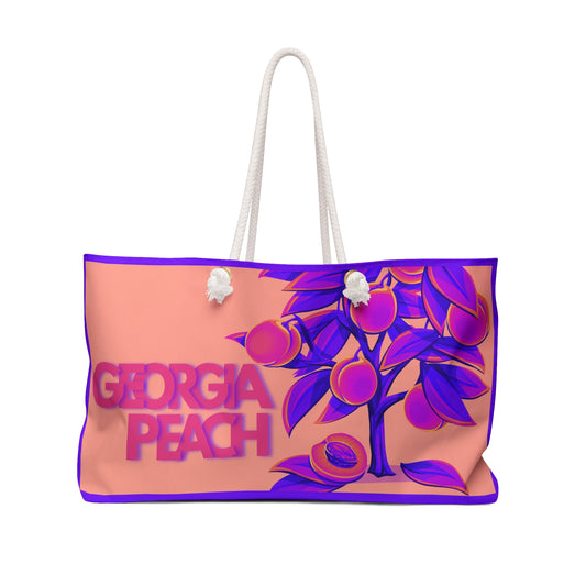 PBP Georgia Peach Map Tote